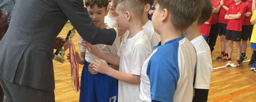 Gminny Turniej w Halowej Piłce Nożnej.