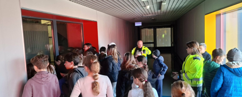 Wizyta edukacyjna w Przedsiębiorstwie Gospodarki Odpadami w Promniku